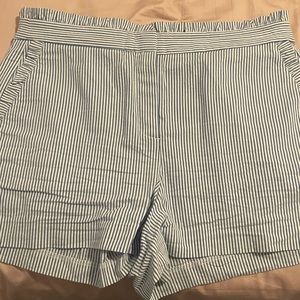 JCrew Seersucker Shorts